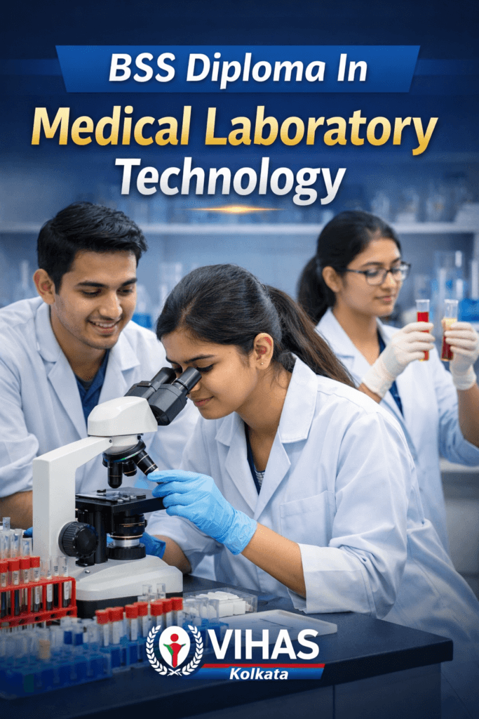 BSS Diploma in Medical Laboratory Technology in Kolkata at VIHAS